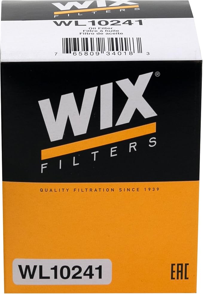 WIX WL10241 Oil Filter Replacement, Built for Synthetic and High Mileage Oil - Compatible With Volvo (12-19)