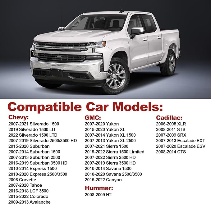 Automatic Transmission Filter Kit Compatible with Express Silverado 1500 2500 3500 Suburban Savana Sierra Yukon CTS Escalade, Replace 24236517,24236933, 6L80E, 6L90E