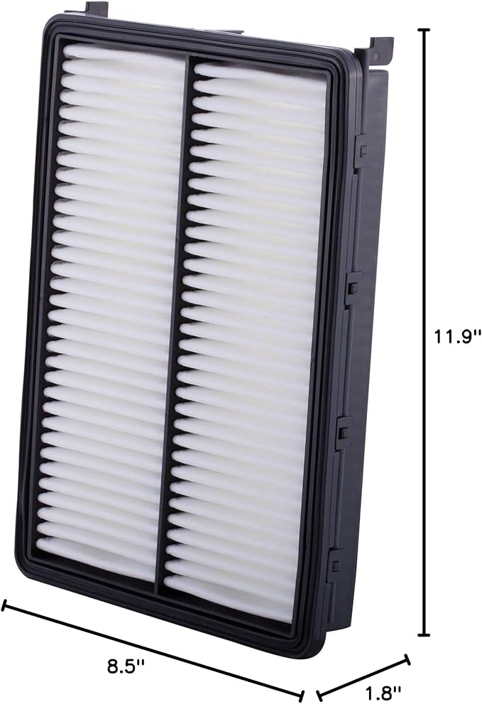 PG Engine Air Filter PA99071 | Fits 2020-2025 Kia Telluride, 2020-2025 Hyundai Palisade, 2016-2020 Kia Sorento, 2019-2020 Hyundai Santa Fe, 2017-2018 Santa Fe Sport, 2015-2021 Kia Sedona