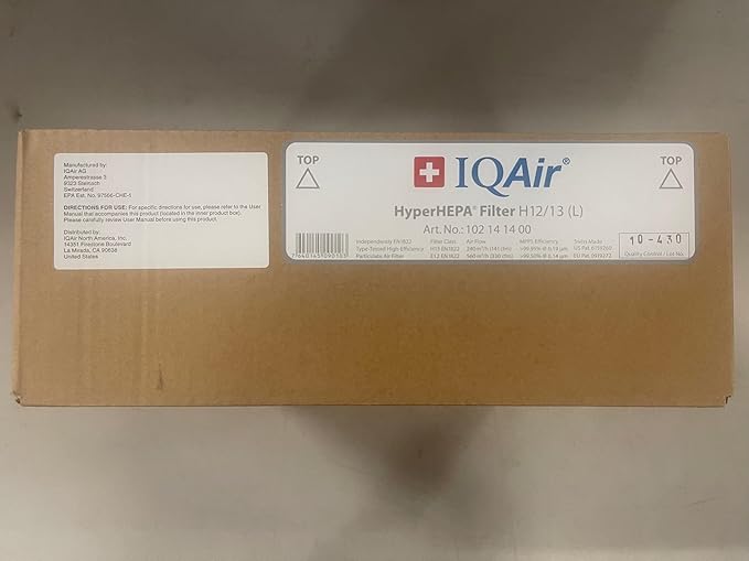 IQAir 5-Pack HyperHEPA Filter Bundle - Genuine Replacement Air Filter HealthPro Series - Filters Ultrafine Particles - Swiss Made Filters