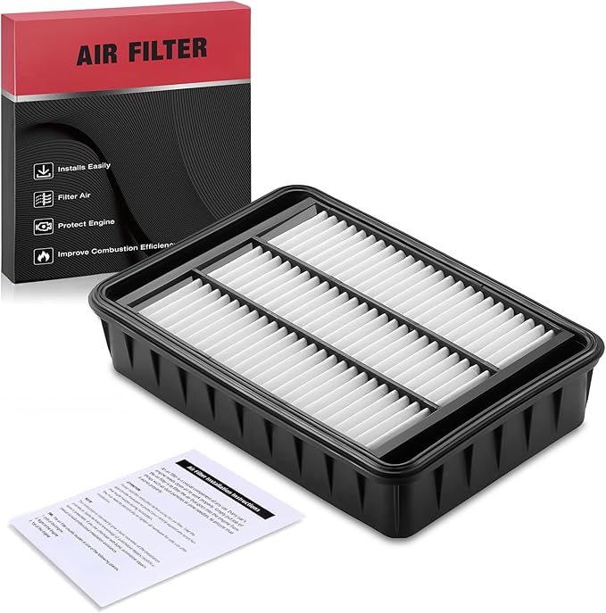 BDFHYK CA10497 Engine Air Filter Compatible with Mitsubishi 2008-2015 Lancer, 2007-2013 Outlander, 2011-2012 Outlander Sport, Replace# AF4034, A4034, 9023, 1500A023, MR552951, MZ690445