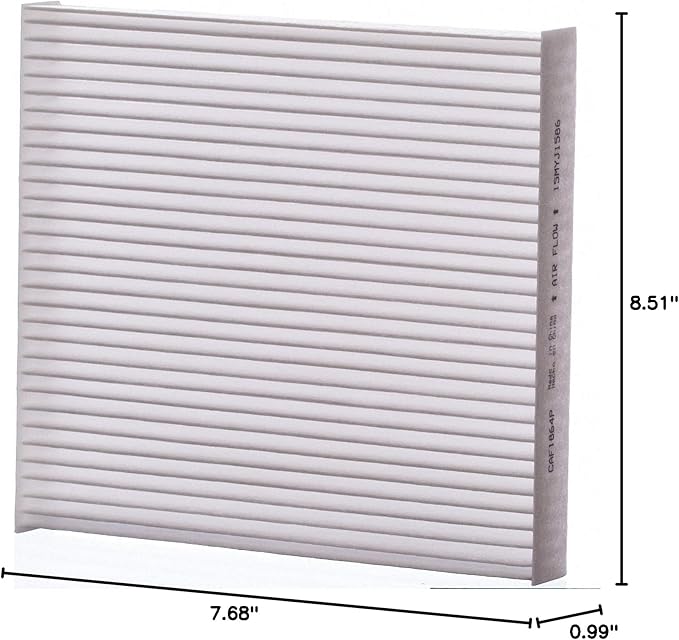 PG Cabin Air Filter PC4579 | Fits 2016-2024 Ram 1500, 2016-2025 2500, 3500, 2019-2024 1500 Classic, 2011-2024 5500, 4500, 4000, 2023-2025 Jeep Wagoneer L, Grand Wagoneer L