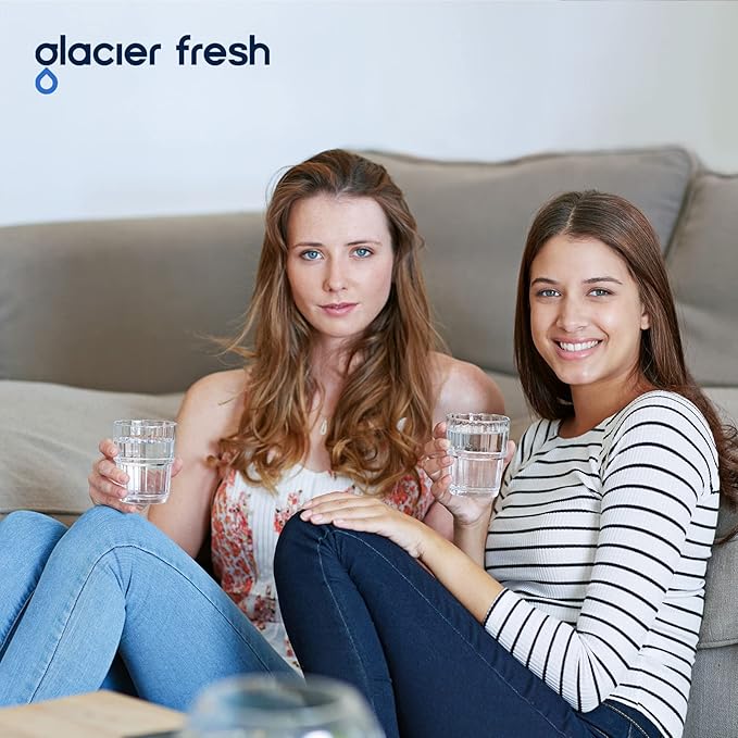 GLACIER FRESH XWF Replacement for GE XWF Refrigerator Water Filter Pack of 3 (Not XWFE)