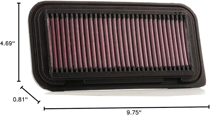 K&N Engine Air Filter: Reusable, Clean Every 75,000 Miles, Washable, Replacement Car Air Filter: 1999-2017 TOYOTA/DAIHATSU/SCION (Yaris, Verso, Sienta, Probox, Ractis, Succeed, Urban, Vitz), 33-2211