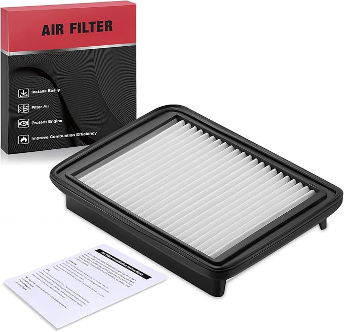 BDFHYK CA12073 Engine Air Filter Compatible with Chevy 2016 2017 2018 2019 2020 2021 2022 Spark 1.4L l4, Replace# CA12073, LX4242, WA10415, A3227C, 834888, 95238310