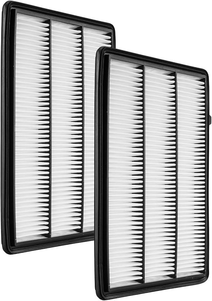 KAX Engine Air Filter, CA12954 Replacement for INFINITI QX50 2019-2025, QX55 2022-2025, Advanced Air Filter Media, Increased Acceleration, 2 Pack