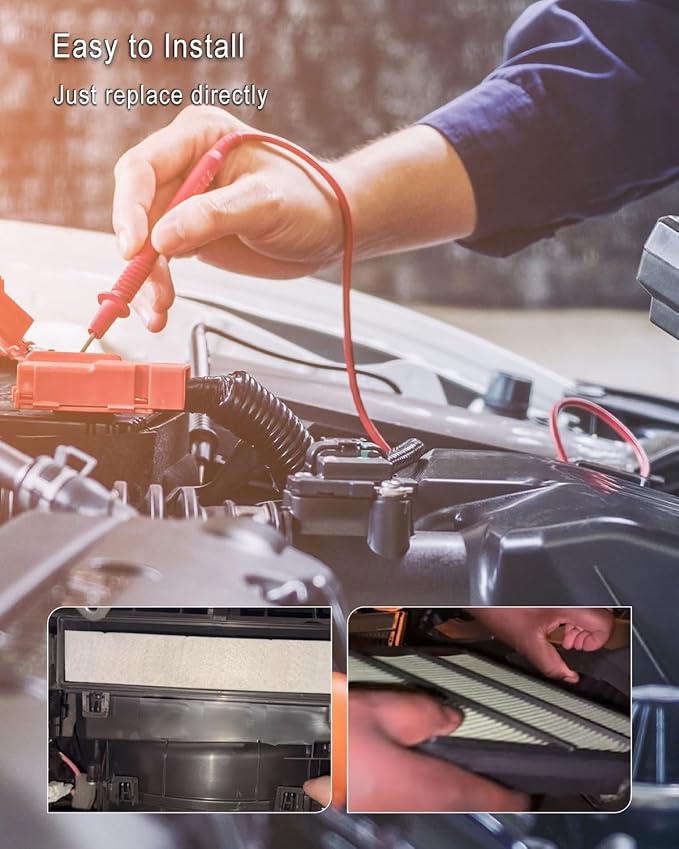 Cabin Filter and Engine Filter Fit for Nissan Altima 2.5L 2019 2020 2021 2022 2023 2024 Replace 272775NA1A 165466CA0A