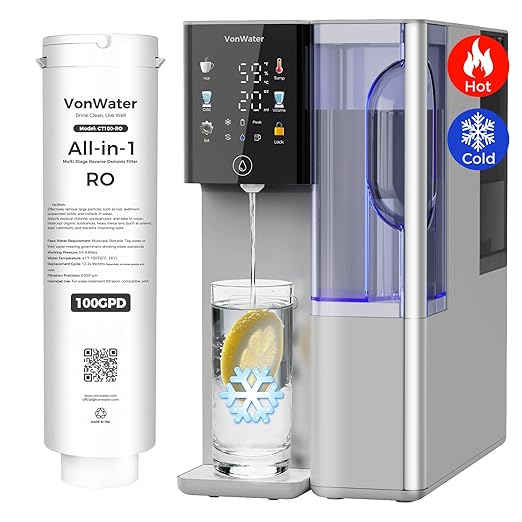 CT100-RO Replacement Filter | šššÆšš«š¬š šš¬š¦šØš¬š¢š¬ RO Filter Cartridge for CT910/C5/CT910G Series | 100GPD 12-24 Months | NSF/ANSI372,42,58, Reduce TDS PFAS (CT100-RO)