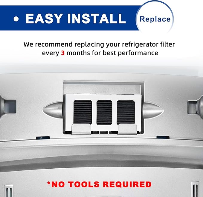 Refrigerator Air Filter Replacement Compatible with Paultra2 Frigidaire PureAir Ultra 2 - Pure Air Ultra 2 - Pureair Ultra ii and Electrolux - Part 242047805 and 5303918847-6 Filters