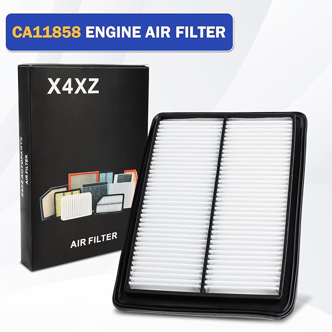 CA11858 Engine Air Filter for Rogue (2014-2020), Rogue Sport (2017-2022), Qashqai (2017-2020) - Replaces WA10215 165464BA01, 165464BA1A, 165464BA1J, 165464BC1A, 165464BC2A