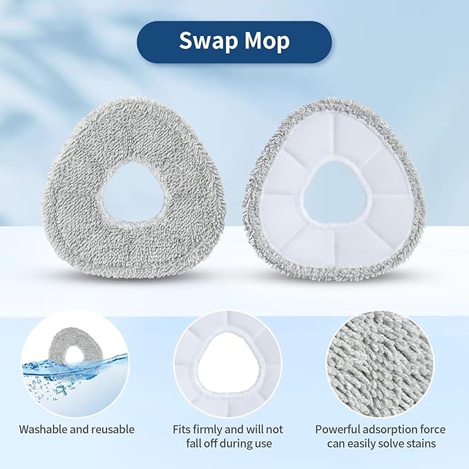 22 Pack Replacement Parts for Narwal Freo Z Ultra Robot Vacuum Cleaner Spare Accessories Kit, 1 Main Roller Brush, 4 Hepa Filters, 4 Mop Pads, 6 Dust Bags, 6 Side Brush, 1 Clean Tool