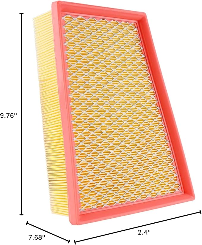 KAX Engine Air Filter, CA10346 Replacement for Nissan Sentra 2007 2008 2009 2010 2011 2012 L4 2.0L, Advanced Air Filter Media, Increased Acceleration