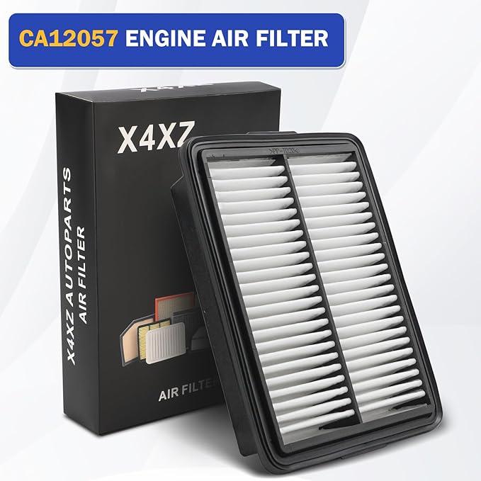 CA12057 Engine Air Filter For Hyundai 17-20 Elantra, 18-20 Elantra GT, 18-22 Kona, 19-21 Veloster/KIA 19-23 Forte, 20-22 Forte5, 20-22 Soul Replaces# 28113-F2000 PA99194 WA10420