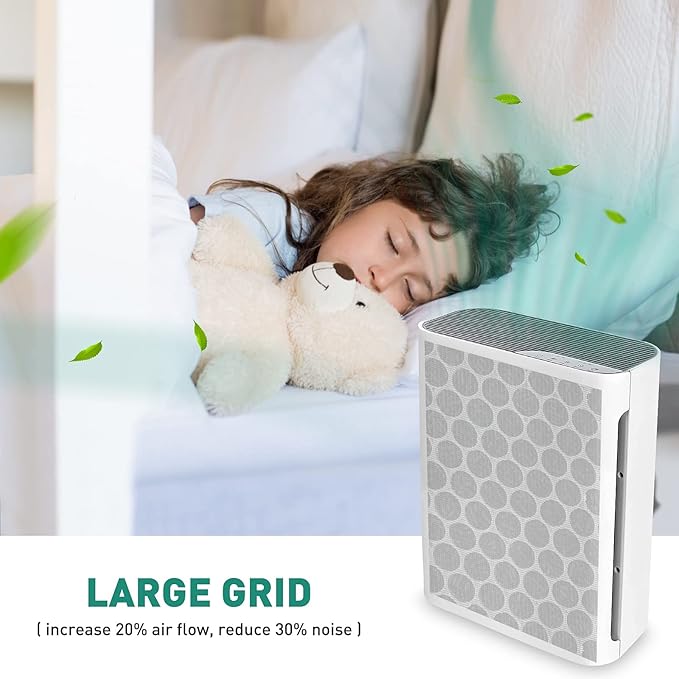 2 Pack Vital 100 Air Purifier Replacement Filter Compatible with LEVOIT Air Purifier Vital 100 Air Filter True H13 HEPA 3-in-1 High-Efficiency Filtration Air Filter Compared to Part Vital 100-RF