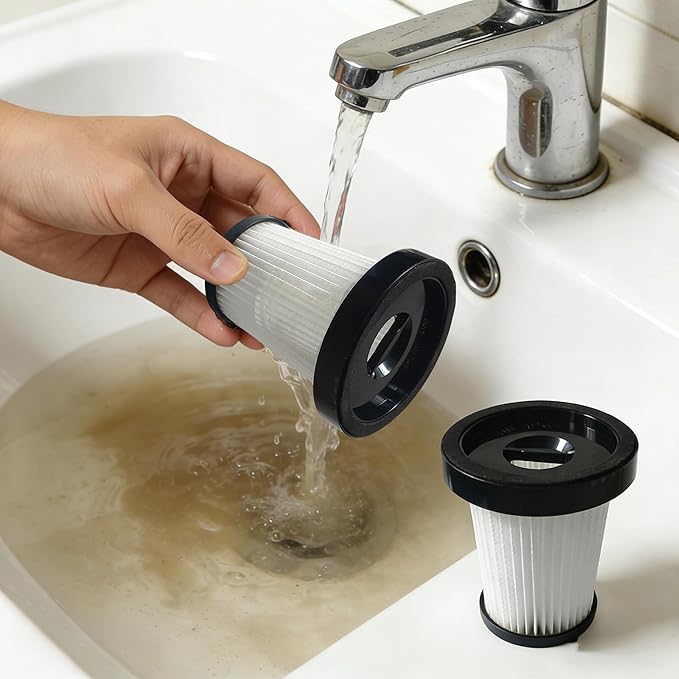 3 Pack Hepa Filters Compatible with NADALY A13 Cordless Vacuum, Spare Filter Parts or Accessories for NADALY Wireless Vacuum.