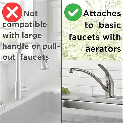 PUR Faucet Mount Verticle Water Filtration System, Black with 4 Replacement Filters Included