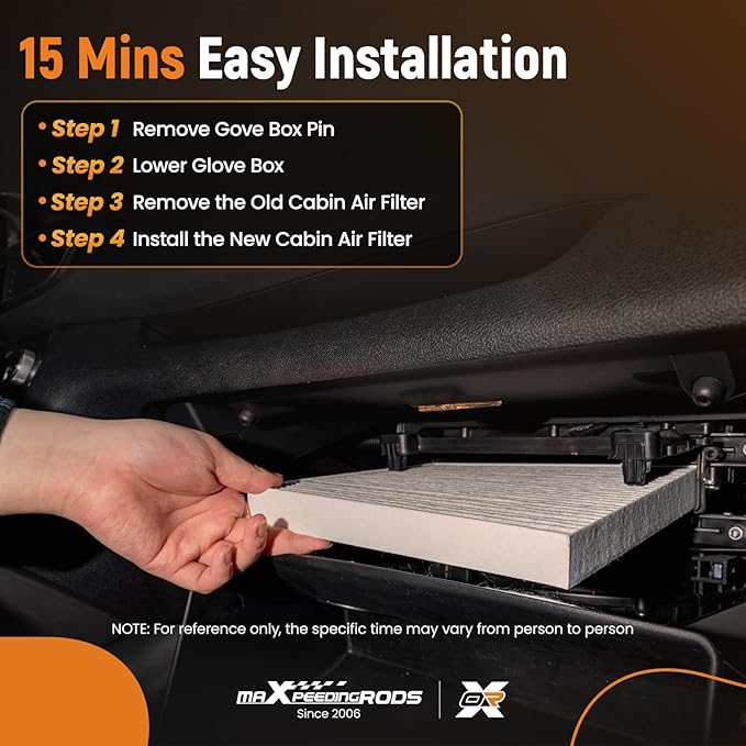 maXpeedingrods CAF99244 2-Pack Cabin Air Filter for BMW 530i, 540i, 550i, X5, X6, X7, XM, 740e xDrive, 740i, 750i xDrive, M760i xDrive, 840i, 840i Gran Coupe, 840i xDrive, Alpina B7, M8