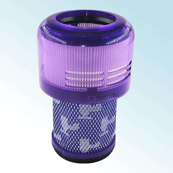 V12 Filter Replacement for Dyson V12 Detect Slim Cordless Vacuum, Compare to Part 971517-01, 2 Pack