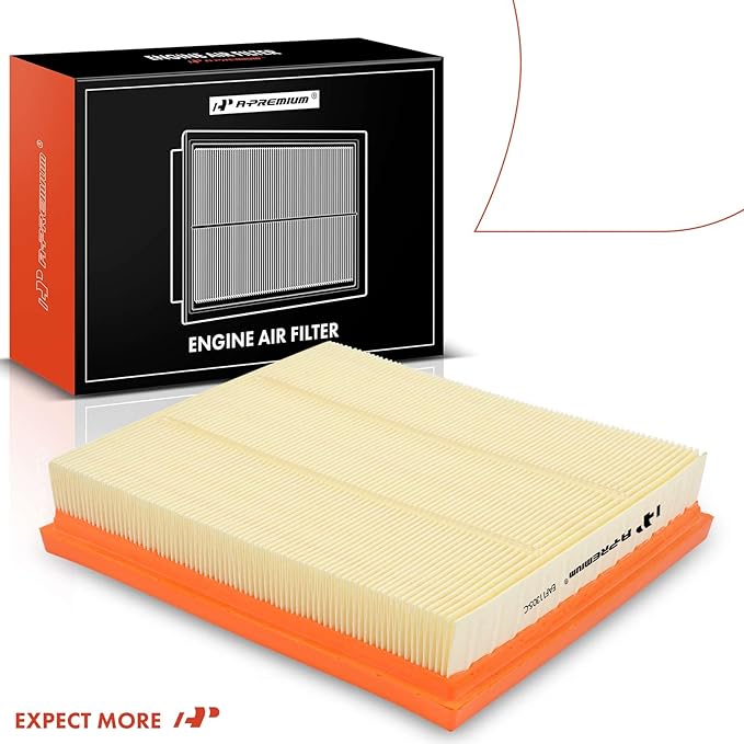 A-Premium Engine Air Filter Compatible with BMW F30 F32 228i, 228i xDrive, 320i, 320i xDrive, 328d, 328d xDrive, 328i, 328i xDrive, 428i, 428i xDrive, 2012-2018, Replace# 13717630911
