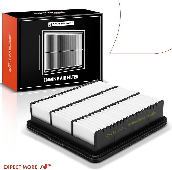 A-Premium Engine Air Filter Compatible with Hyundai Elantra 2021-2023, Elantra N 2022-2023, 1.6L 2.0L Gas, Replace# 28113-AA100, 28113AA100