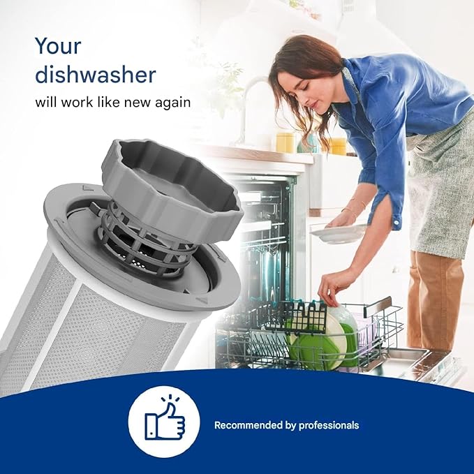 427903 Dishwasher Mesh Micro Filter Compatible with Bosch Neff Siemens Replacement 00427903 10002494 Sieve 00170740 00175712 00418404 00492046 492046 SGS SGV SRS SGU SGS SHV SE Series