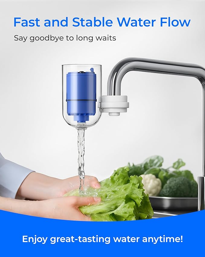 Waterdrop Filter Replacement for All PUR, PURPlus Faucet Filtration Systems, Pur RF-9999 Faucet Water Filter, NSF Certified, 1 Pack, Model No.: WD-C08A