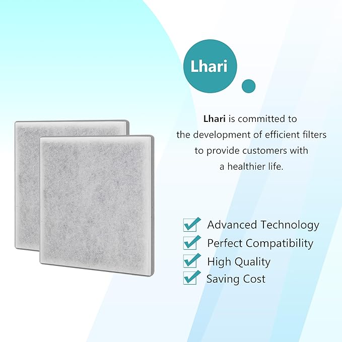 3-in-1 True HEPA Replacement Filter Compatible with Pure Enrichment PureZone Air Purifier PEAIRPLG, Part number PEAIRFIL, 2-Pack
