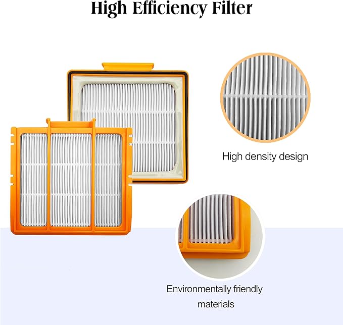 15 Pcs Replacement Part for Shark RV2920XE Robot Vacuum Cleaner.1 Brushroll, 2 filter cotton, 2 Black filter, 2 Orange filter, 1 filter Mesh, 2 Mop Pads, 4 Side Brushes, 1 Cleaning Brush.