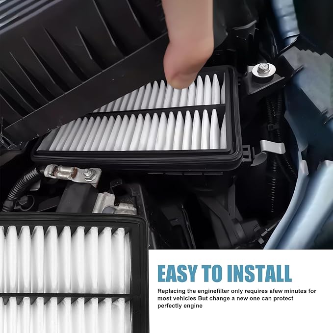 Cabin Engine Air Filter for Hyundai Santa Fe Hybrid (2021-2025),Sorento (2021-2025),Sonata (2020-2025), for Sportage (2023-2025),Tucson (2022-2025) (Only Fit Hybrid)