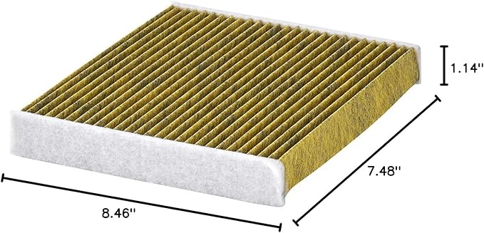 Purolator PBC35667 PurolatorBOSS Automotive Cabin Air Filter with Activated Carbon, Car & Truck Passenger Compartment OEM Filter Replacement for Toyota RAV4, Camry, Corolla and more