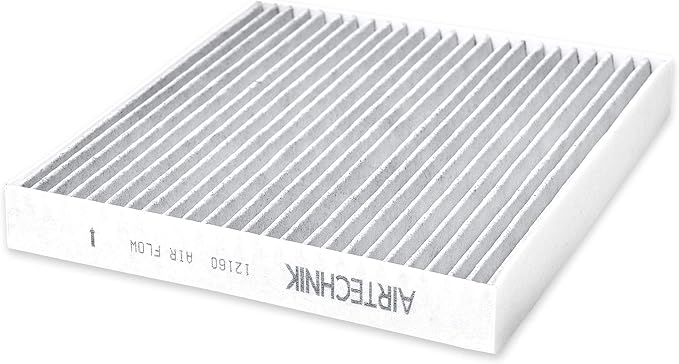 AirTechnik CF12160 Cabin Air Filter w/Activated Carbon | Fits Hyundai Kona 18-23, Kona N 22-23 Tuscon 16-21, Veloster 19-21, Venue 20-25, Kia Seltos 20-25, Soul 20-25, Sportage 17-22 - 97133-D3000