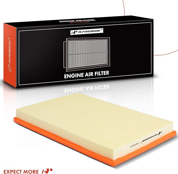 A-Premium Engine Air Filter Compatible with BMW E70 Series X5 2007 2008 2009 2010 L6 3.0L, Replace# 13717548888