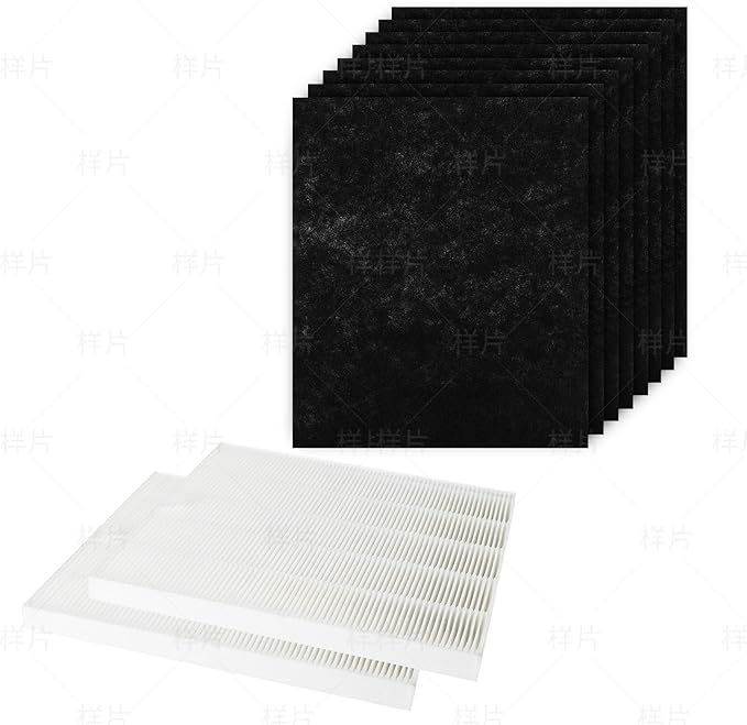 10 Pack C545 Replacement HEPA Filter Compatible with Winix C545 Air Purifier Replacement for Winix S Filter 1712-0096-00 and 2522-0058-00,2 x True HEPA And 8 x Activated Carbon Filter.