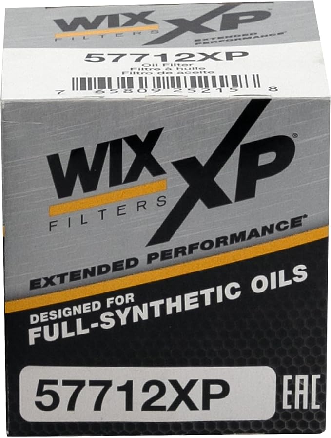 WIX 57712XP WIX XP Oil Filter Replacement, Built for Synthetic Oil - Compatible With Various Subaru (88-14), Saab 9-2X (05-06)
