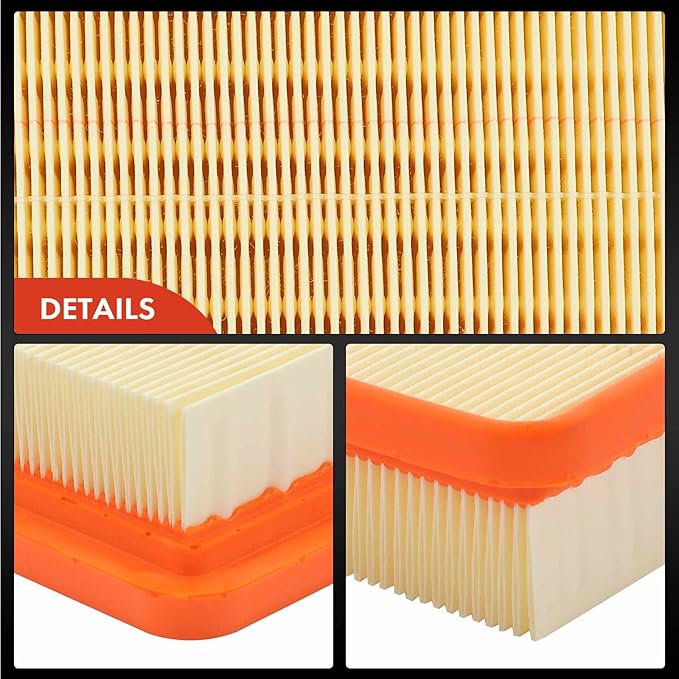 A-Premium Engine Air Filter Compatible with Kia Spectra 2004-2009, Spectra5 2005-2009 & Hyundai Elantra 2001-2006, Tiburon 2003-2008, 2.0L 2.7L