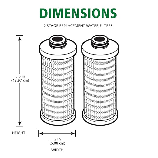 AO Smith Claryum Filter Replacement - 2 Pack - AO-US-200-R