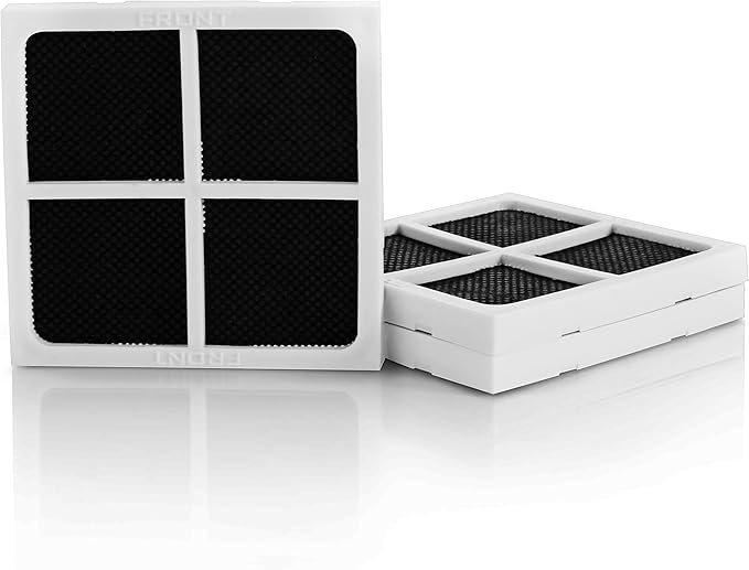 K&J 3-Pack Replacement LG LT120F Air Filters - Fits LT120F and ADQ73214404 Refrigerator Air Filters - Fresh Air Filter 3-Pack