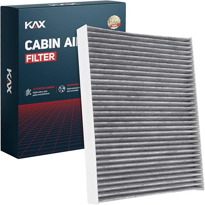 KAX Cabin Air Filter, CF10138 Replacement for Highlander 2001-2007 RX300 1999-2003 IS300 2001-2005 w/Activated Carbon Passenger Compartment Air Filter, Replace# 87139-48020