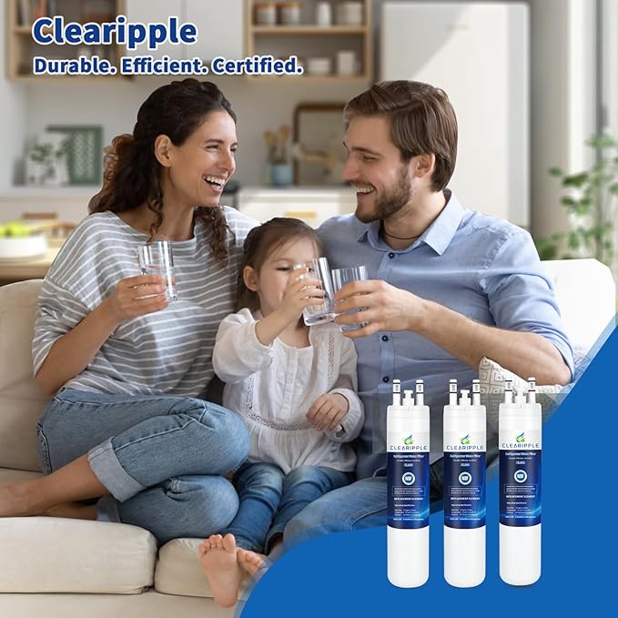Compatible with Kenmore 9999, 469999, 46-9999, A0094E28261 Water and Ice, NSF Certified Refrigerator Water Filter, 4 Pack