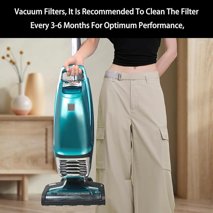Replacement Filter Compatible with Kenmore BU4022 BU4050 BU4020 BU4018 Bagless Upright Vacuum (2 Hepa + 4 Foam Filters)