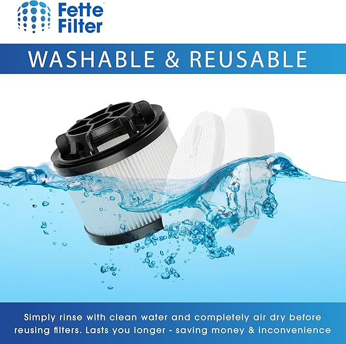LVAC-200 Premium Replacement Filters Compatible with Levoit LVAC-200 Cordless Vacuum Model LSV-V201-WUS Includes 2 HEPA Post-Motor Filters & 4 Pre-Motor Filters for LVAC200 Vac