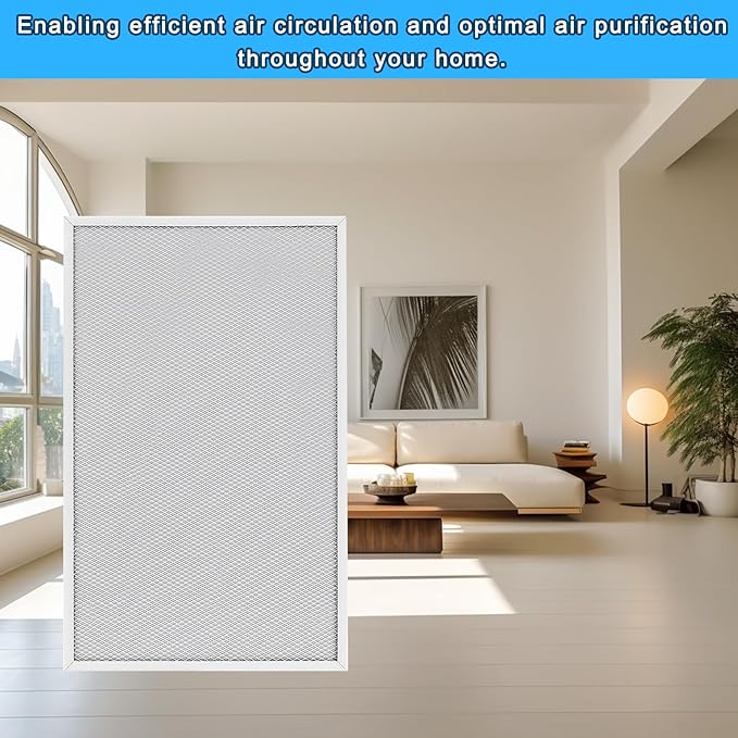 50000293-004 Post Filter Replacement Honey-well Electronic Air Cleaner Filters F300 F50F Fits For Honey-well Post Filter 20" X 12.5" (2 Pack)