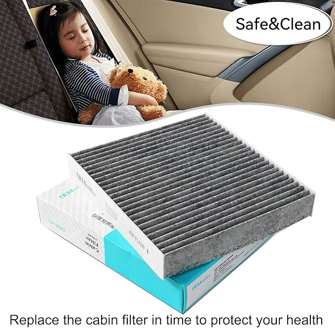 27277-6RC0A Cabin Air Filter Automotive Replacemant Compatible with Nissan Rogue 2021-2023,Pathfinder 2022-2023 Replace 27277-5NA1A,27277-6CA1A,CF12552