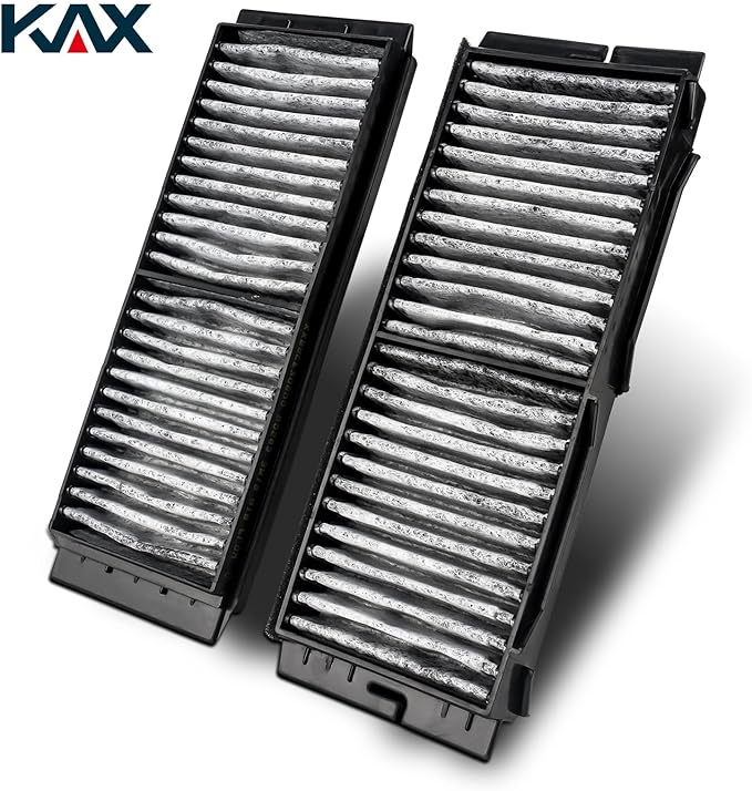 KAX Cabin Air Filter with Activated Carbon, CF11672 Replacement for Mazda 3 2010 2011 2012 2013, Passenger Compartment Air Filter, Filter Up Dust Pollen