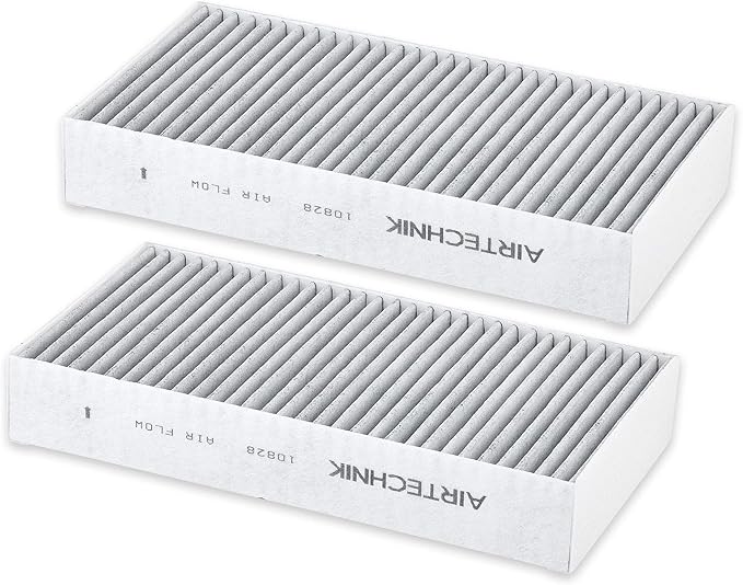 AirTechnik CF10828 Cabin Air Filter w/Activated Carbon | Fits Mercedes-Benz ML350 2006-2012, GL450 2007-2012, R350 2006-2012, GL550 2008-2012, ML350 DIESEL 2010-2012 - 1648300218