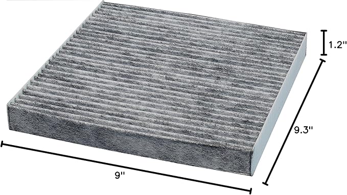 EPAuto CP134 (CF10134) Premium Cabin Air Filter includes Activated Carbon