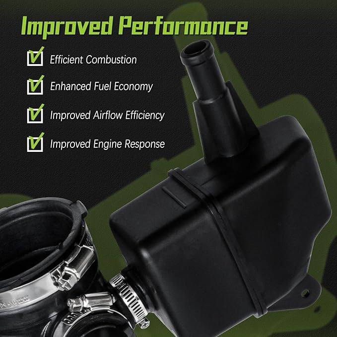 16576-ET00A Engine Air Intake Hose Tube With Clamps for 2007 2008 2009 2010 2011 2012 Nissan Sentra 2.0L