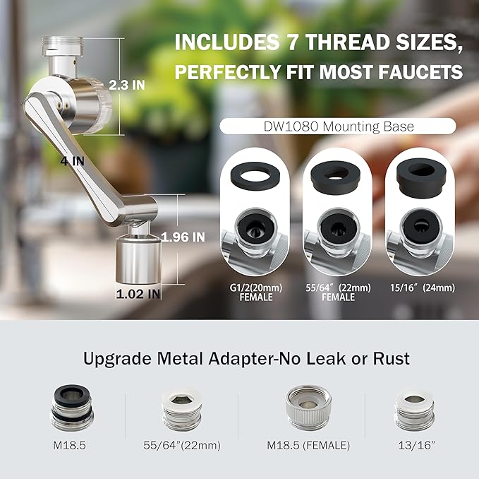 Faucet Filter Replacement, 8pcs Carbon Fiber
