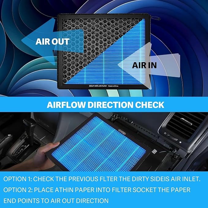 Cabin Air Filter, for Infiniti FX35, FX45, G35 / Mitsubishi Eclipse, Lancer, Outlander, Altima, Maxima, Murano, Sentra, X-Trail (CF10140)