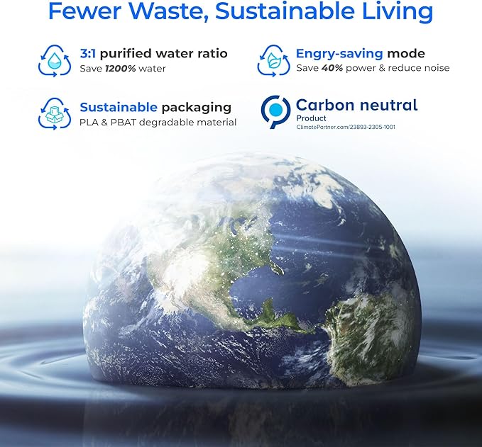 Waterdrop F1A Alkaline Mineral Filter, Replacement for X8-WAN & X12 & X12-WAB & X12-PRO & X16 & X16-BAS Tankless Reverse Osmosis System, Minerals Added, 12-month Lifetime